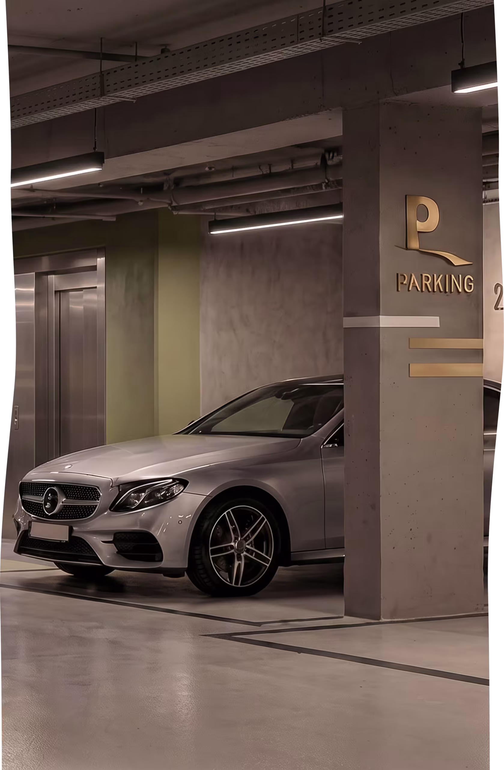 places de parking